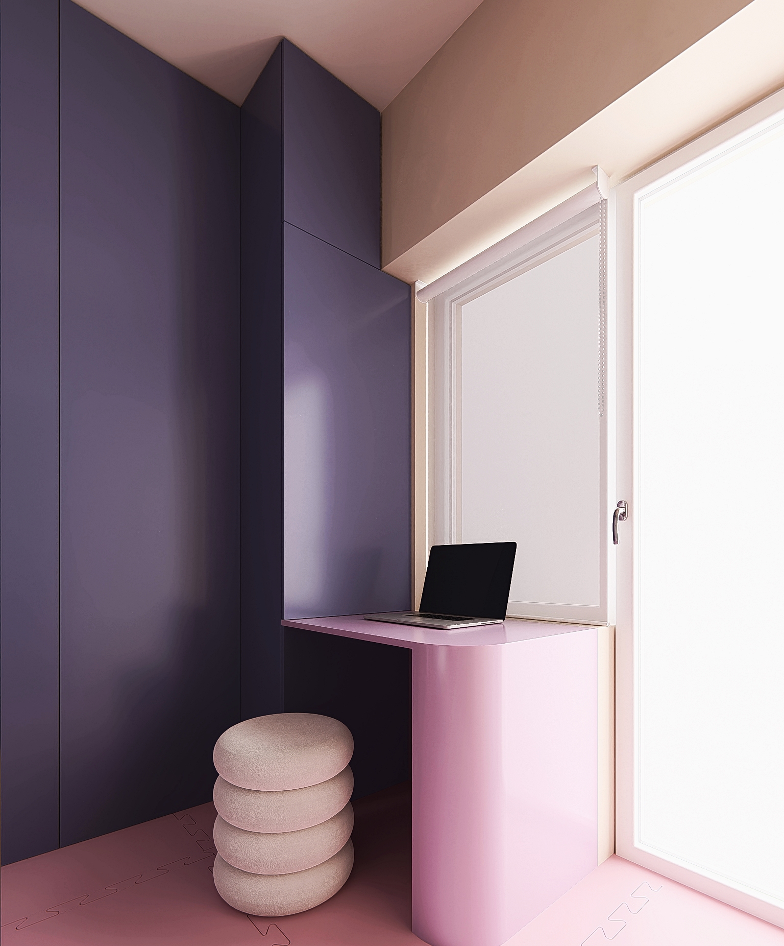 Instructor's desk nook